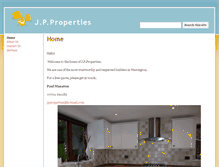 Tablet Screenshot of jp-properties.co.uk